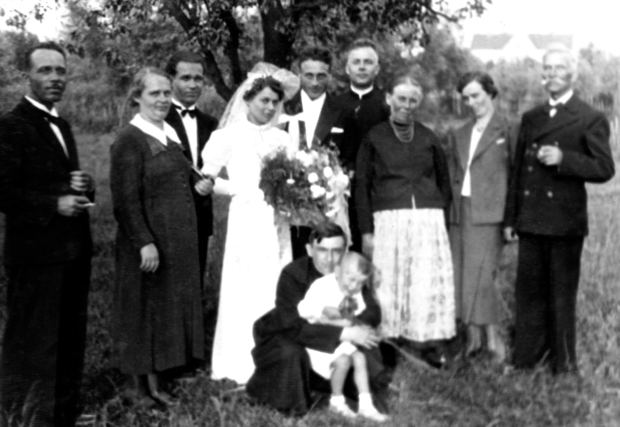 Mariage de Franciszka Duda et Stanisław Reizer - Ćmielów - 9 juillet 1939