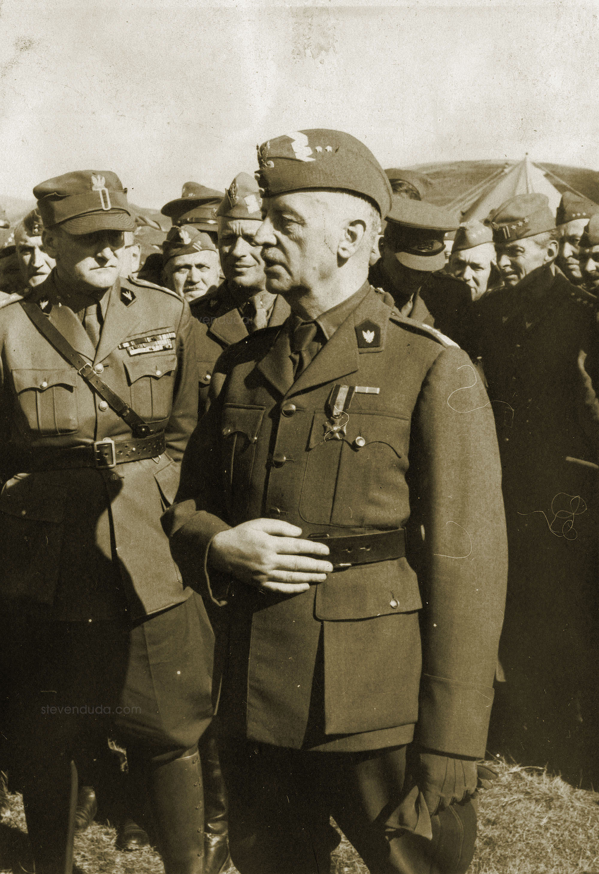 Général Wladyslaw Sikorski - Ecosse - Biggar, sud Lanarkshire - 30 août 1940