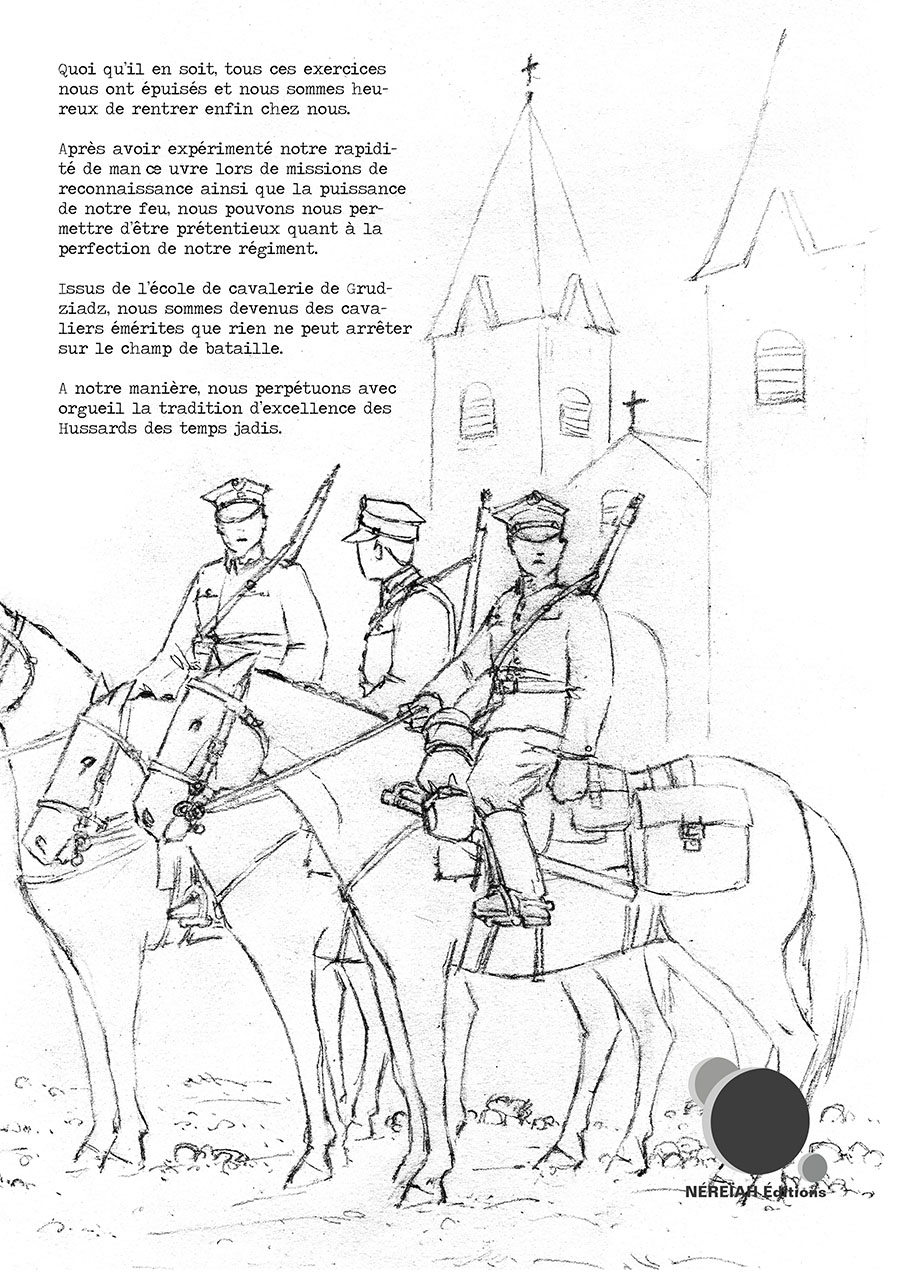 Extrait du roman graphique Rotmitrz - chapitre 1 : do broni !