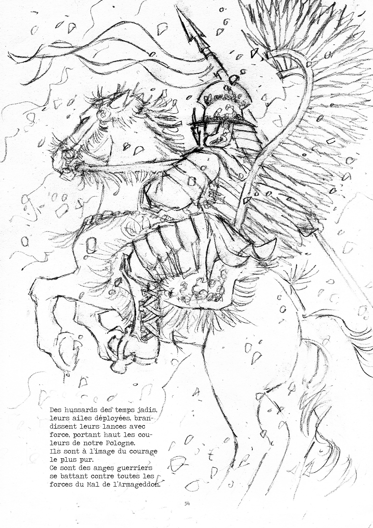 Extrait du roman graphique Rotmitrz - chapitre 1 : do broni !