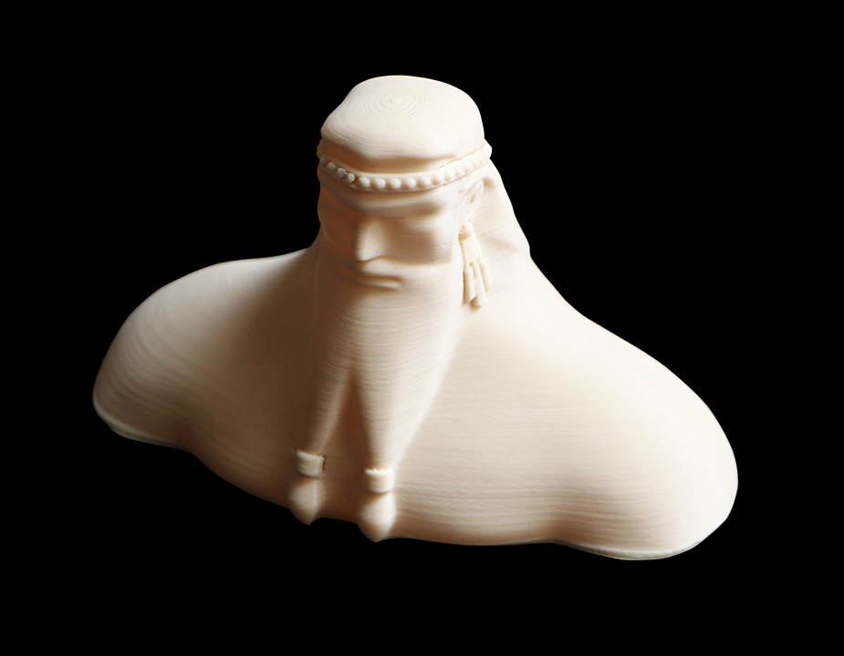 Modélisation et impression 3D de Gilgamesh selon mon personnage de la bande-dessinée de l'épopée de Gilgamesh.