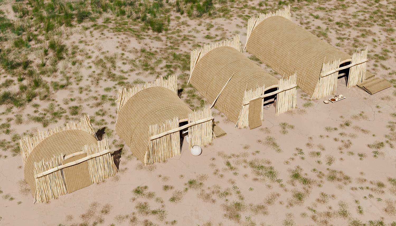 Mudhif 3D - recherche pour la réalisation de la ville d'Uruk en réalité virtuelle